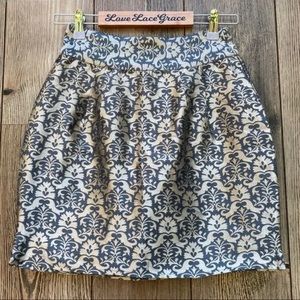 Kimchi Blue By UO Embroidered Jacquard Mini Skirt